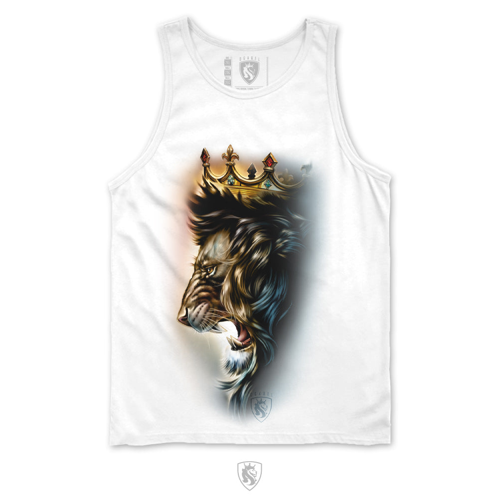 Lion Growl Tank Top For Men