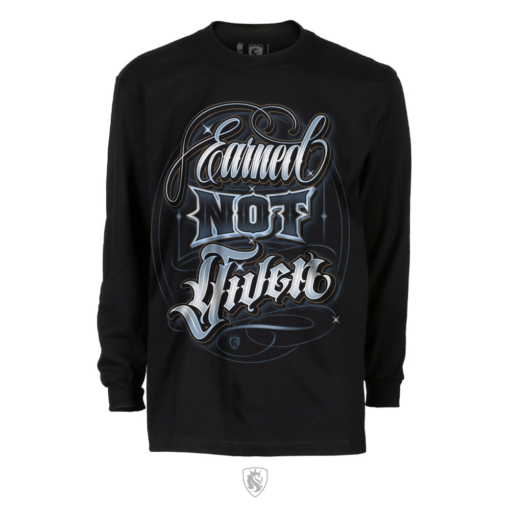 Earned Not Given Design For Men