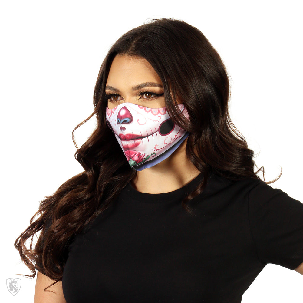 Sugar Skull Face Mask
