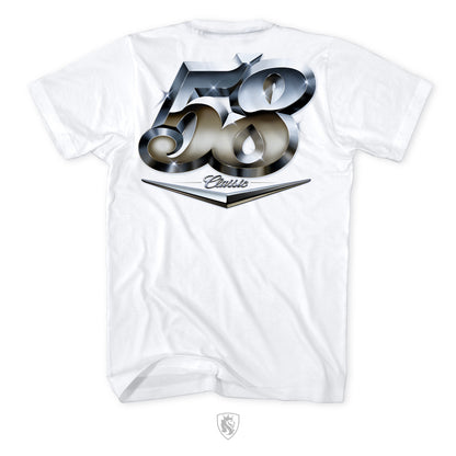 2 Digit Chrome Classic Year - 100% Cotton Tee For Men