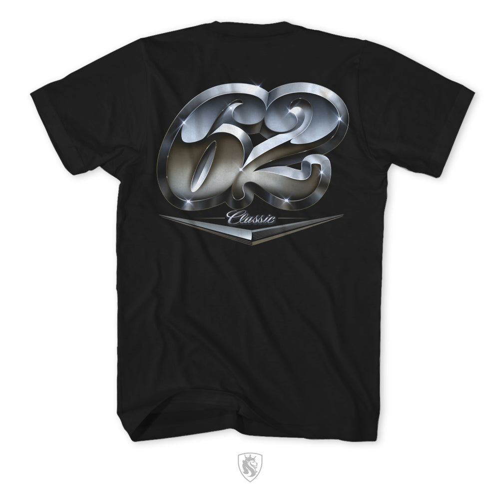 2 Digit Chrome Classic Year - 100% Cotton Tee For Men