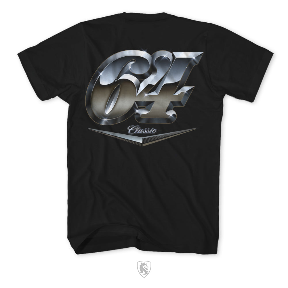 2 Digit Chrome Classic Year - 100% Cotton Tee For Men