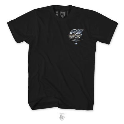 2 Digit Chrome Classic Year - 100% Cotton Tee For Men