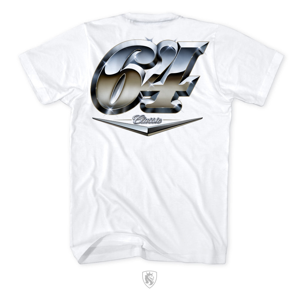 2 Digit Chrome Classic Year - 100% Cotton Tee For Men