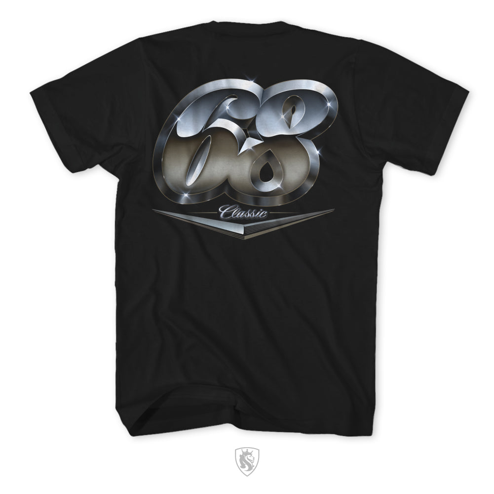 2 Digit Chrome Classic Year - 100% Cotton Tee For Men