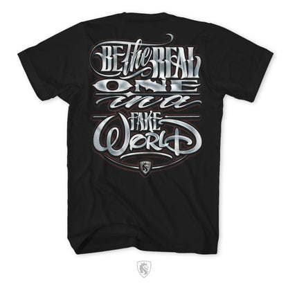 Be The Real One - 100% Cotton Tee For Men