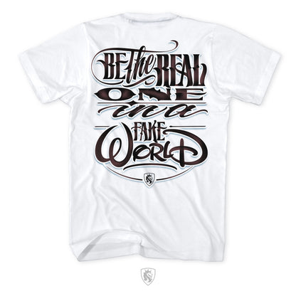 Be The Real One - 100% Cotton Tee For Men