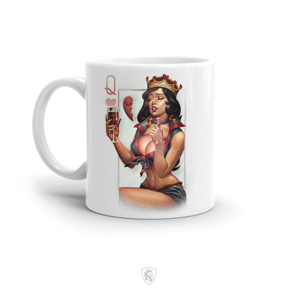 Broken Heart Queen Coffee Mug