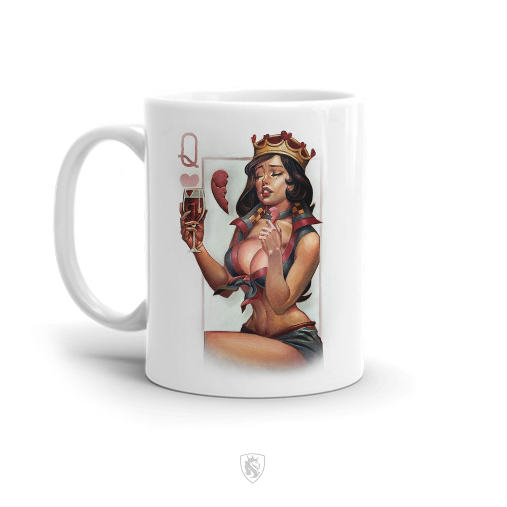 Broken Heart Queen Coffee Mug