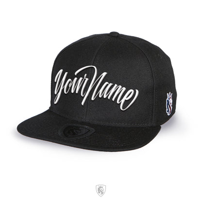 Your Name In Custom Script Snapback Hat