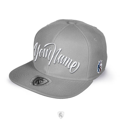 Your Name In Custom Script Snapback Hat