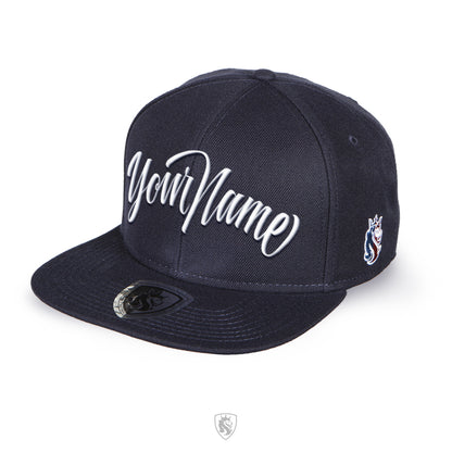 Your Name In Custom Script Snapback Hat