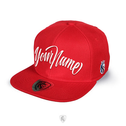 Your Name In Custom Script Snapback Hat