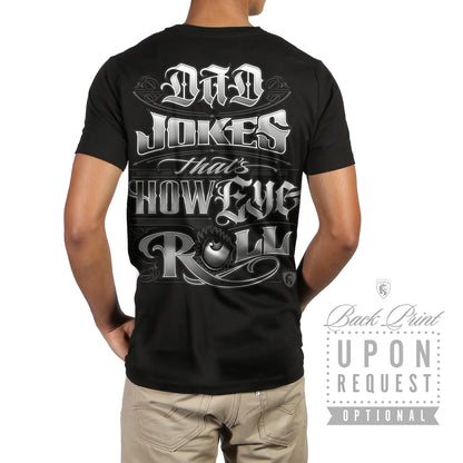 Dad Jokes  Mens Tee - 100% Cotton Tee For Men