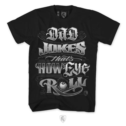 Dad Jokes  Mens Tee - 100% Cotton Tee For Men