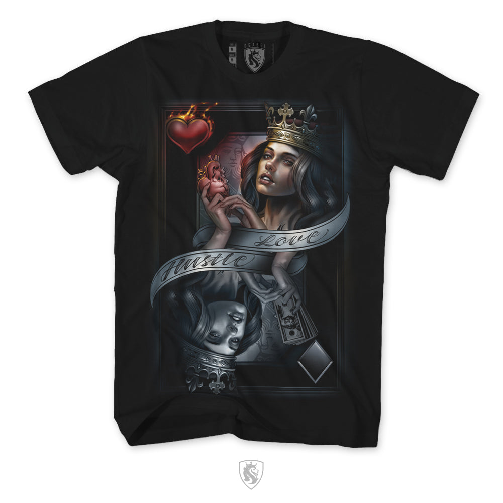 Hustle Q - 100% Cotton Tee For Men