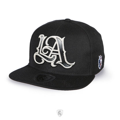 LA Old E Emblem Snapback Hat