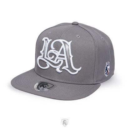 LA Old E Emblem Snapback Hat