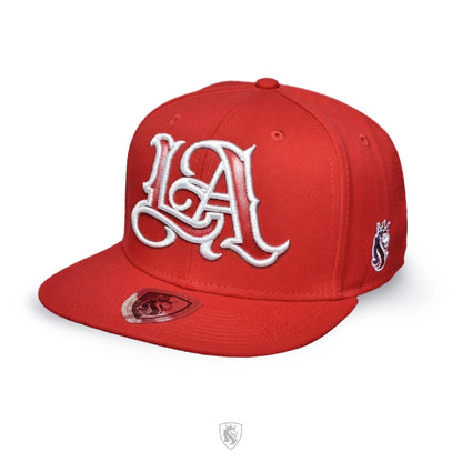 LA Old E Emblem Snapback Hat