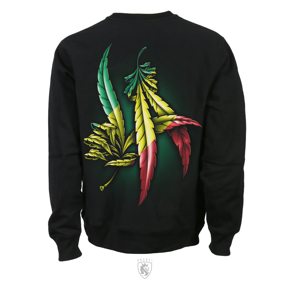 LA Weed Hands Rasta Fleece For Men
