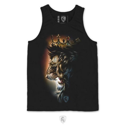 Lion Growl Tank Top For Men