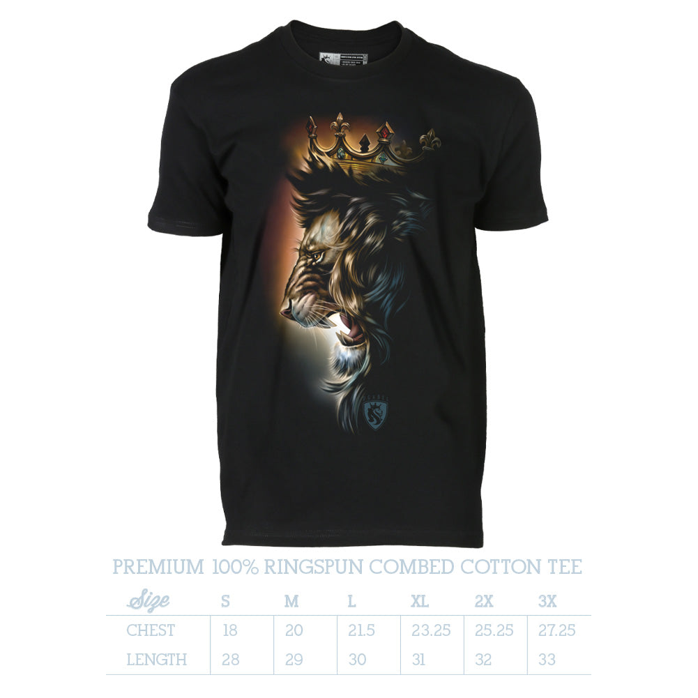 Lion Growl Design For Men