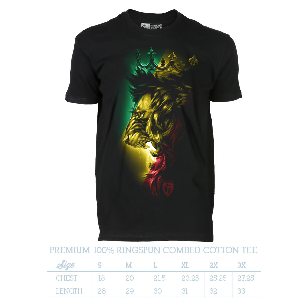 Lion Growl Rasta Design For Men