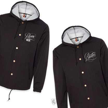 Custom Name Coach's Jacket (Water Resistant)