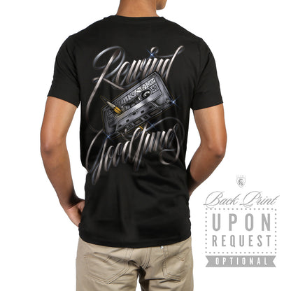 Rewind Good Times - 100% Cotton Tee For Men