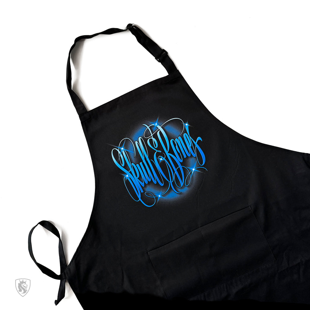 Airbrushed Style Name On Apron