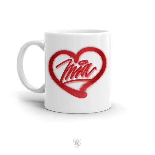 Tagged Heart Coffee Mug (Personalized)