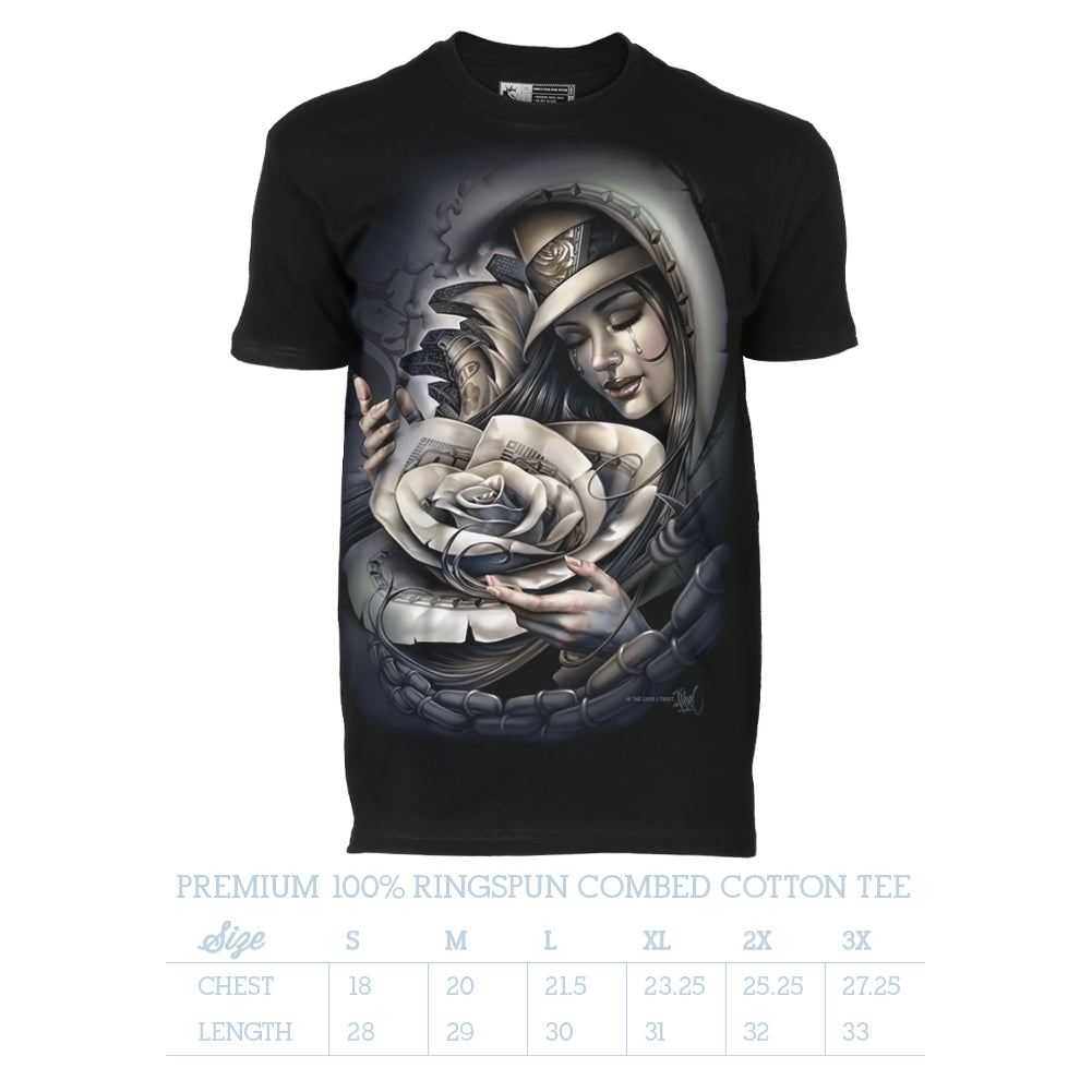 Teardrop 26K  Mens Tee - 100% Cotton Tee For Men