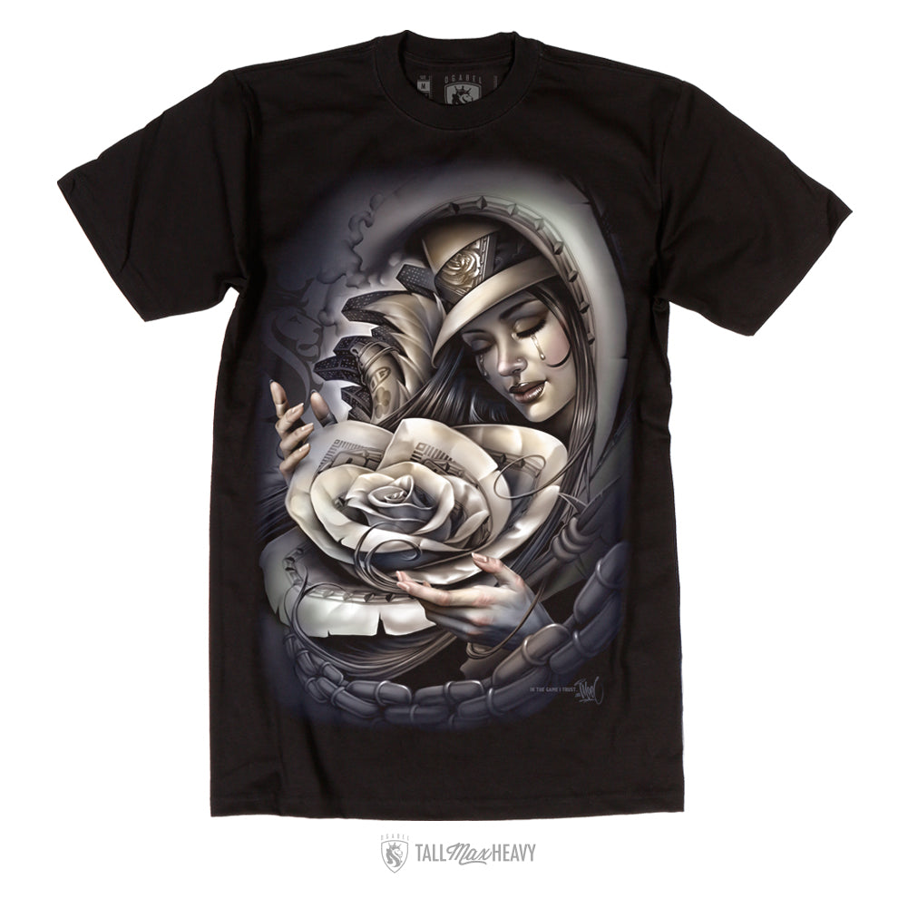 Teardrop 26K  Mens Tee - 100% Cotton Tee For Men