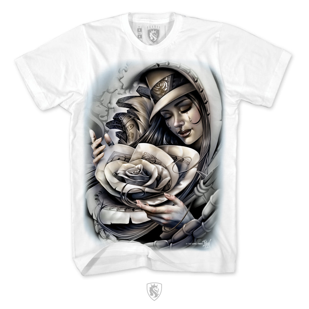 Teardrop 26K  Mens Tee - 100% Cotton Tee For Men