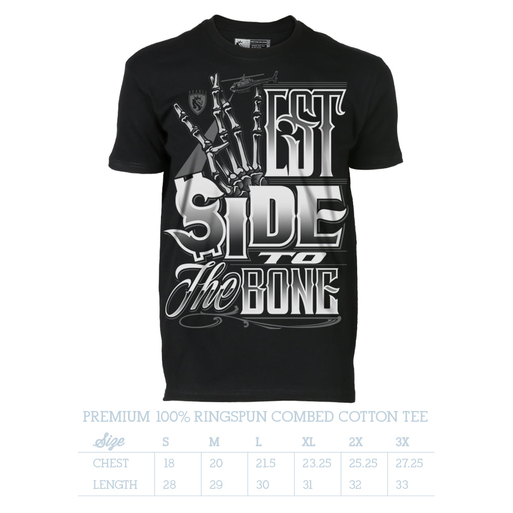 West To The Bone - 100% Cotton Tee For Men
