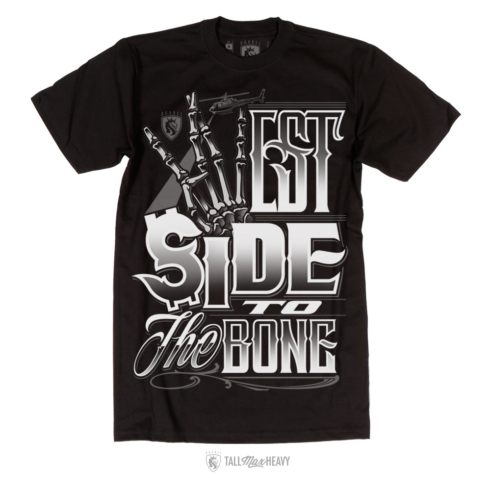 West To The Bone - 100% Cotton Tee For Men