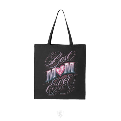 Mom Themed Canvas Tote Bag