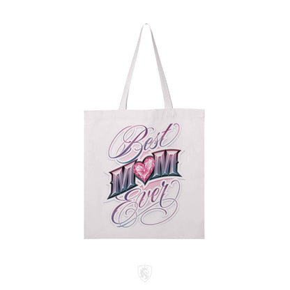 Mom Themed Canvas Tote Bag