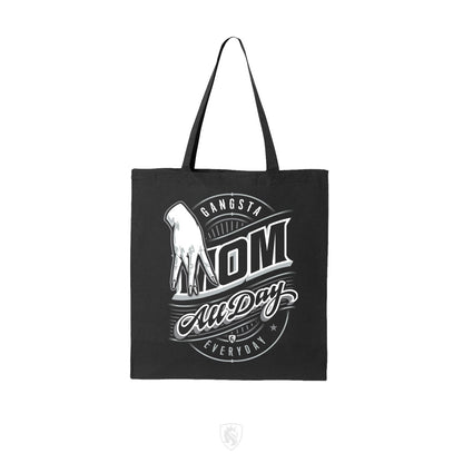 Mom Themed Canvas Tote Bag